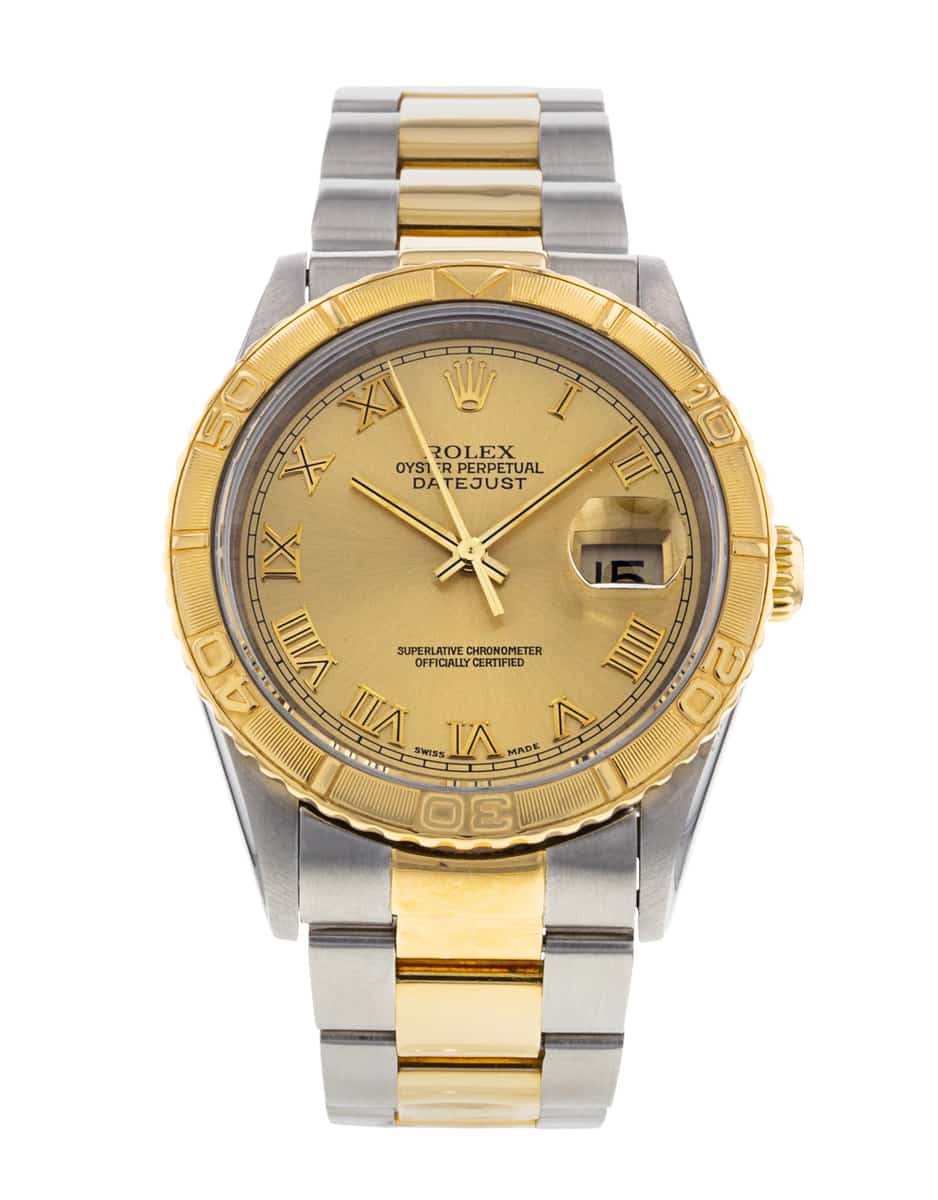 Rolex turn sales o graph thunderbird